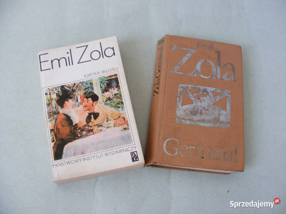 Kartka miłości Germinal Emil Zola Oborniki Śląskie