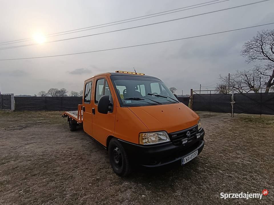 Fiat Ducato auto laweta dubel kabina możliwa 2800cm3 Mysłowice