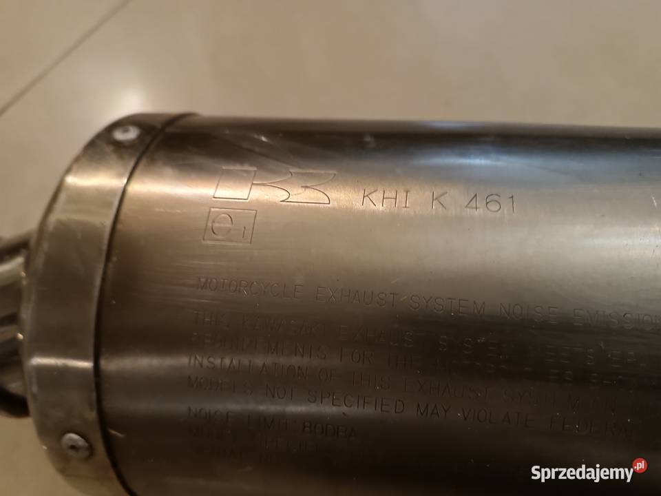 Wydech tłumik KHI K 461 kawasaki z750 s 03 Błaszki
