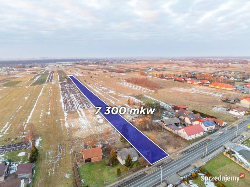 Działka BudRolna w Zabierzów Bocheński małopolskie sprzedam