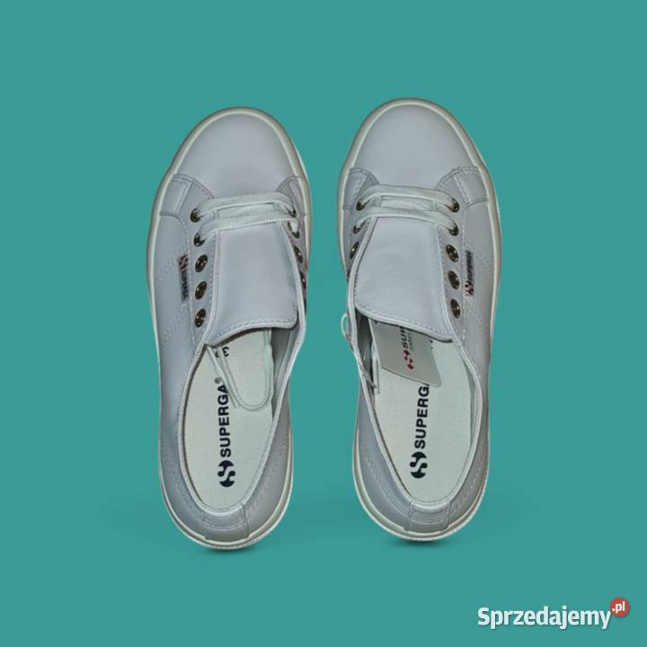 Superga Org Buty Skóra Naturalna 37