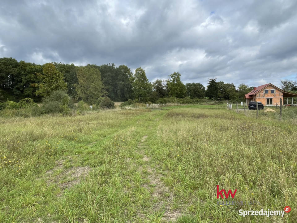 sprzedaży gruntu 980m2 Prusim