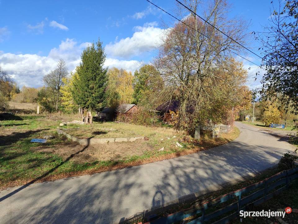 Na Siedlisko w miejscowości Szpaki gm Wyszki prąd Sprzedaż sprzedam