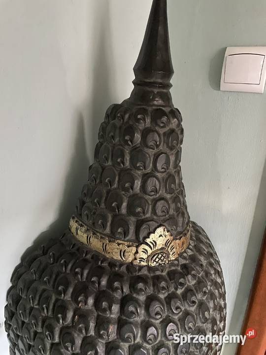 Budda z Bali indonezyjskie rękodzieło z drewna