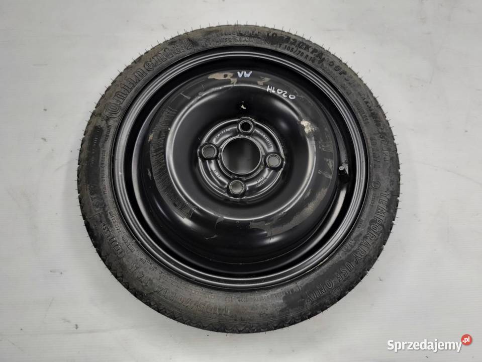 KOŁO DOJAZDOWE 4X100 14 VOLKSWAGEN SEAT