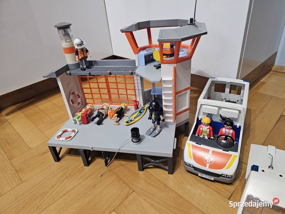 Playmobil stacja straży przybrzeżnej karetka Rzeszów