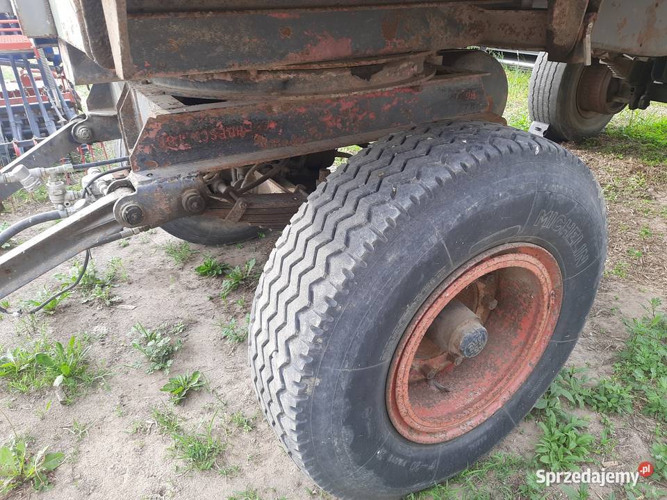 Przyczepa rolnicza wywrotka 12t metal tech Przyczepy rolnicze