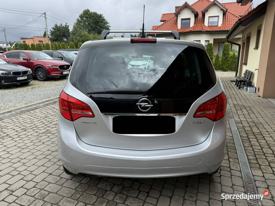 Opel Meriva 14 TURBO 120 Klimatronik Navi garażowany śląskie Orzech