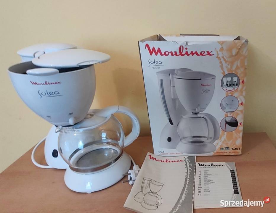Ekspres do kawy przelewowy Moulinex Solea CG3