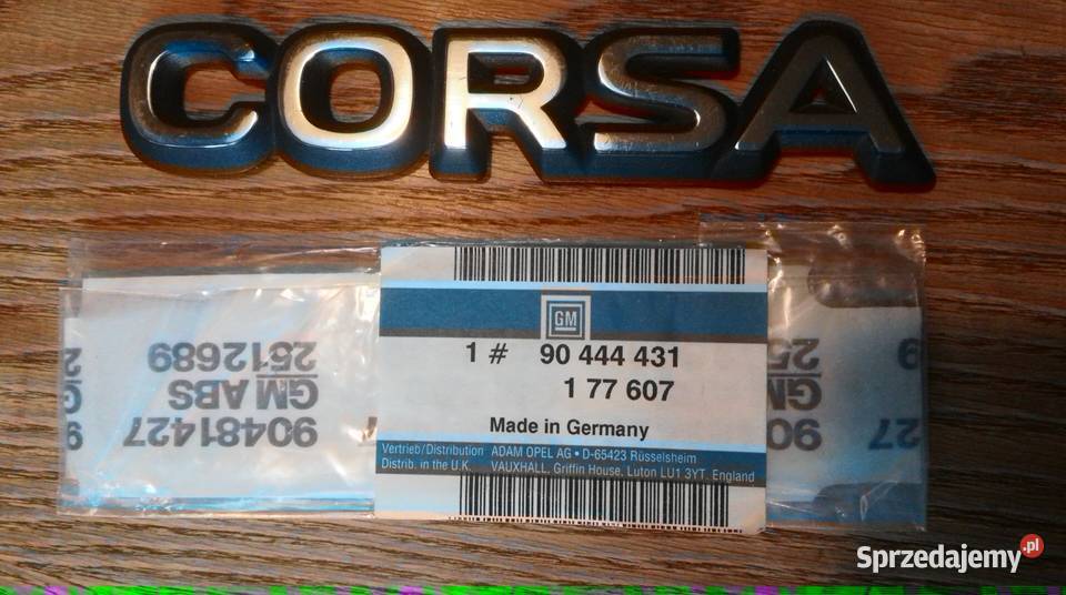 Emblemat Corsa OE Żabno