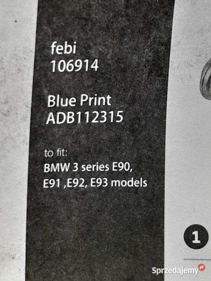 Filtr Paliwa FEBI BILSTEIN 106914 do BMW serii 3 osobowe Dąbrowa Górnicza