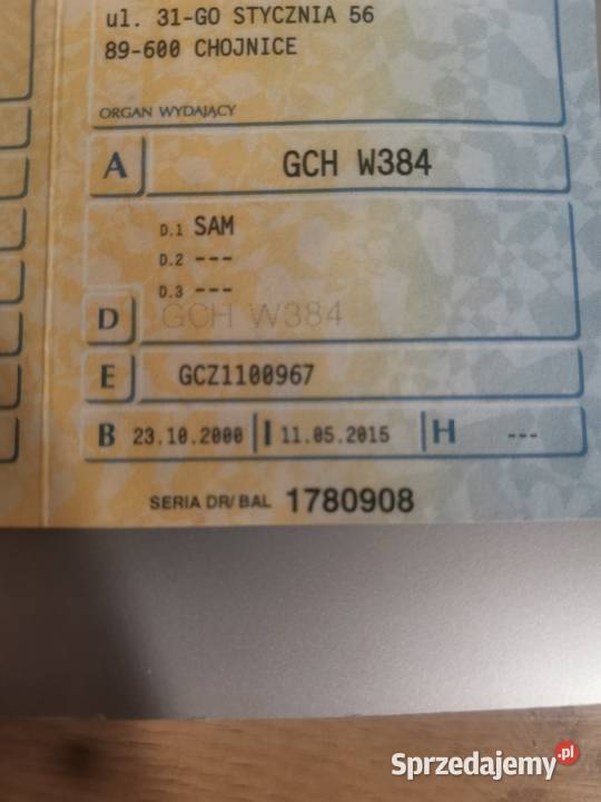 Przyczepa laweta SAM z 2000 roku dokumenty lawety mazowieckie Mińsk Mazowiecki