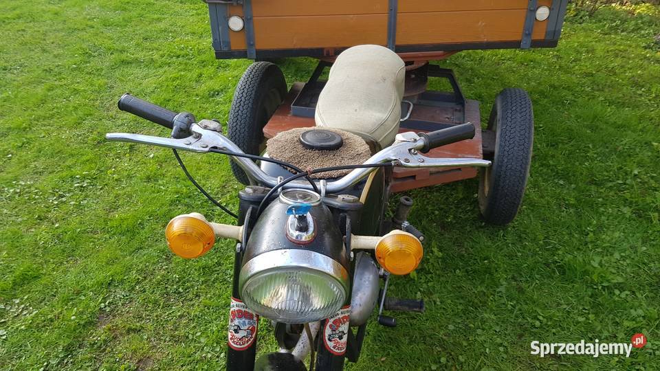 Trójkołowiec wsk 125 z przyczepką 6000km Haczów