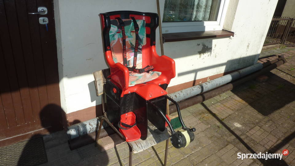 Fotelik rowerowy KETLERStan kompletny łódzkie Łódź