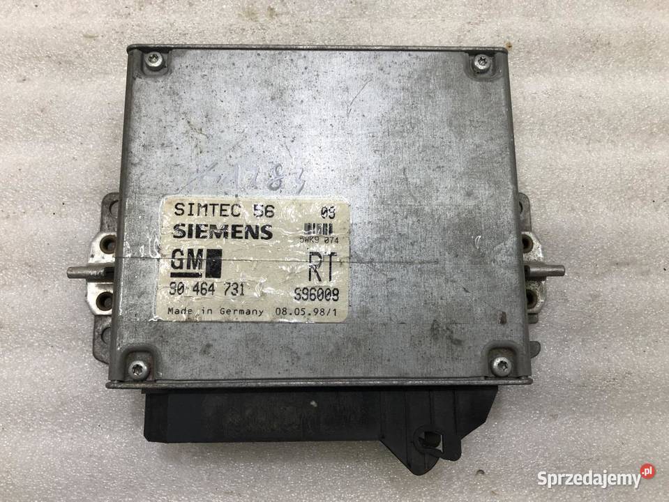 STEROWNIK SILNIKA OPEL VECTRA B 20 90464731 Komputery Motoryzacja