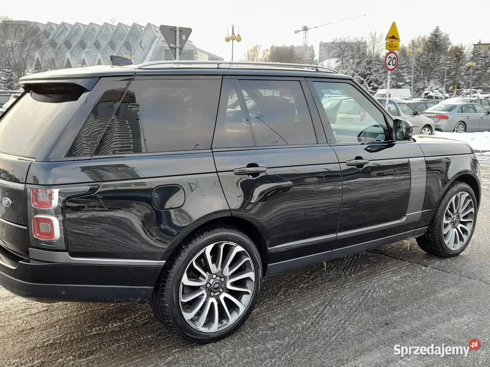 Land Rover Range Rover 50 V8 Santorini Black Rok produkcji 2019 podkarpackie