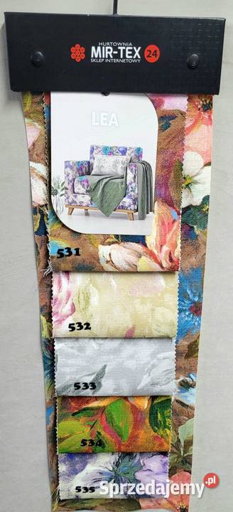 Piękny Fotel uszak w kwiaty Materiał Lea śląskie Katowice sprzedam