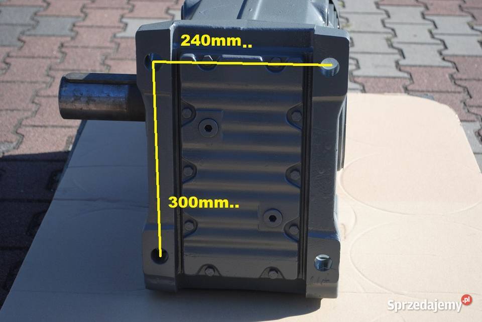 Motoreduktor kątowy 75kw 64obr z hamulcem SEW Kargowa
