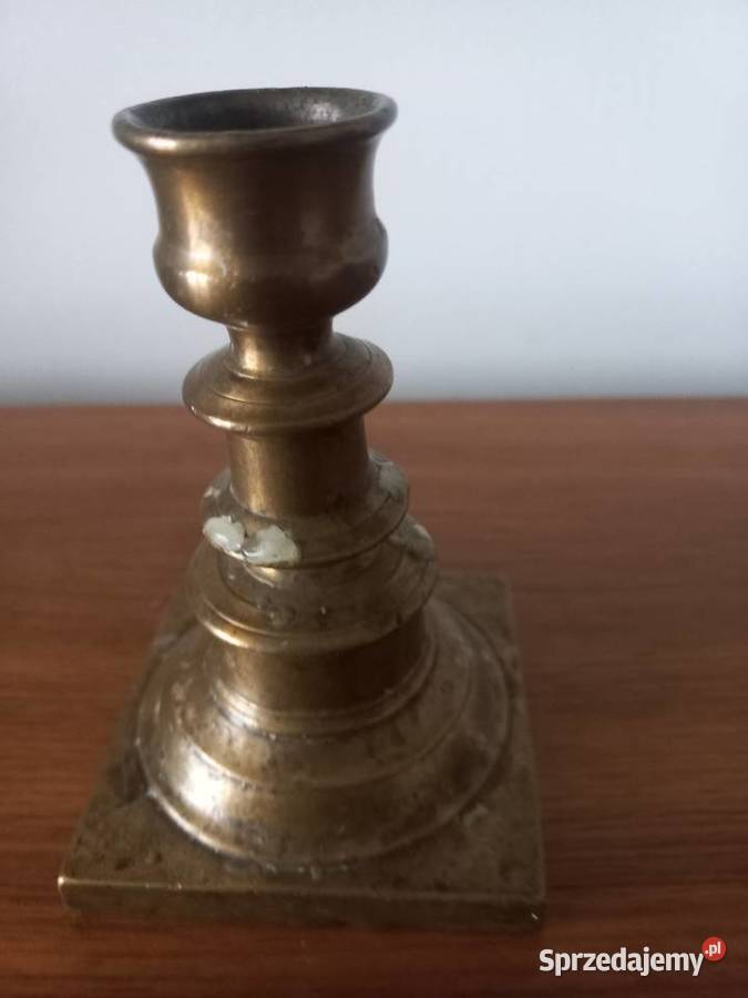 Świecznik mosiężny Toruń sprzedam