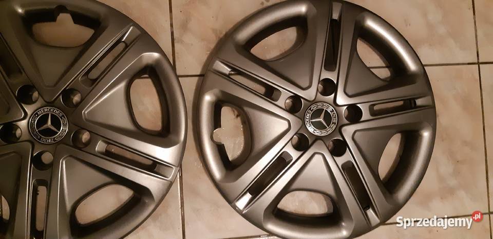 2 x kołpaki 16 Mercedes A4204000300 Citan Opony i felgi Wadowice