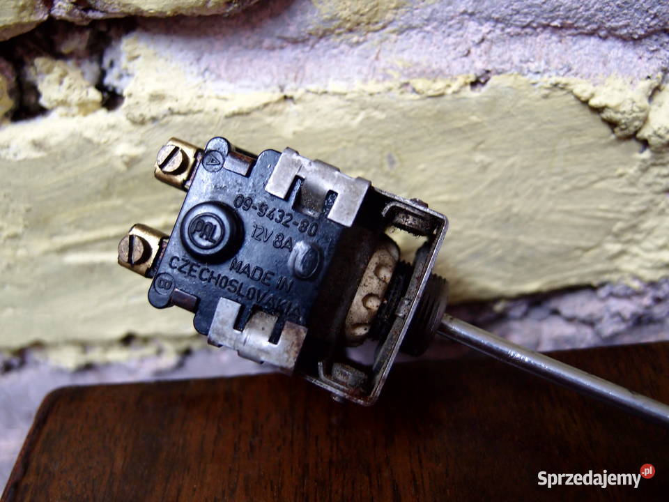 Przełącznik świateł kierunkowskazów 12V 8A PAL Łódź