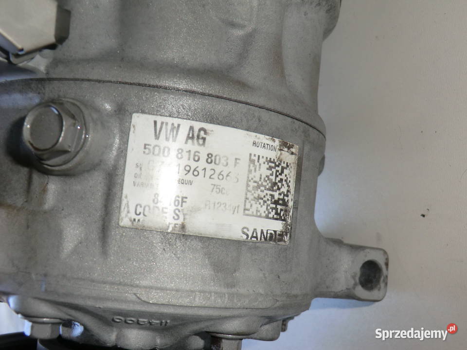 KOMPRESOR KLIMATYZACJI VW AUDI 500816803E osobowe Krzeszowice