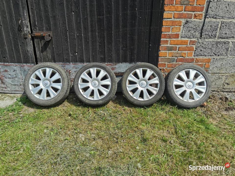 Felgi aluminiowe Citoren 17 4x108 ET26 komplet Średnica 17" sprzedam