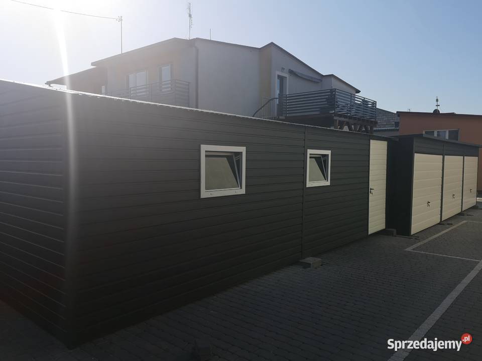 Producent garaży blaszanych profil zamknięty