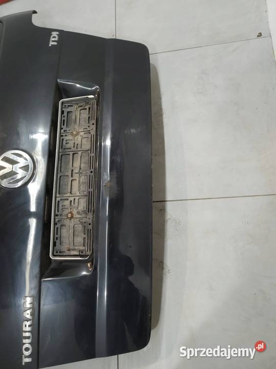 KLAPA TYŁ SZYBA CZARNA VW Volkswagen Touran I osobowe