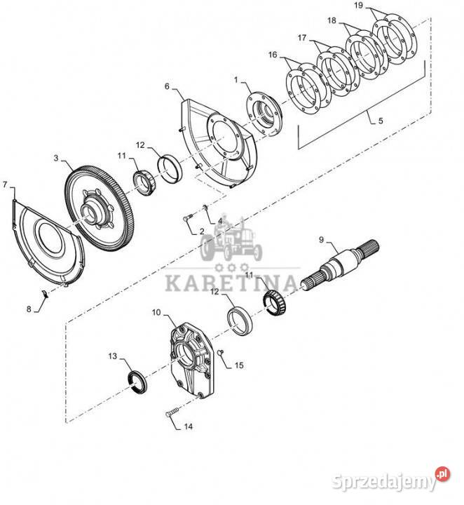 Holland T6090 T6070 Obudowa 47589788 sprzedam