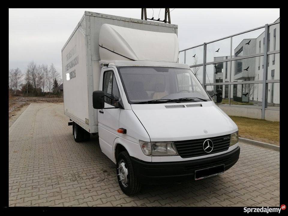 MercedesBenz Sprinter 412 ZadbanyKontener I 582000km wielkopolskie Poznań