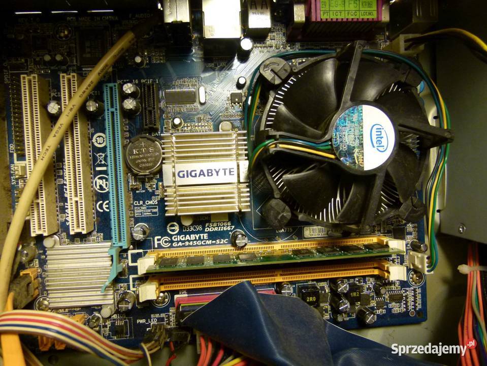 Komputer płyta procesor Core2Duo 1829GHz RAM Zamość