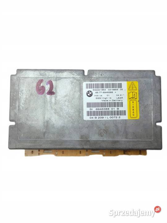 BMW E60 E61 E63 MODUL STEROWNIK PODUSZEK GATEWAY Przemęt