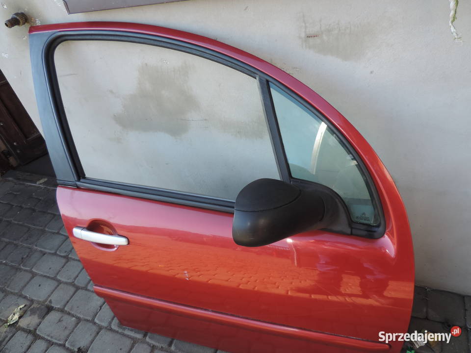 DRZWI PRAWY PRZÓD PRZEDNIE CITROEN C3 1 I 5D HB Rok produkcji 2004 małopolskie Nowy Sącz sprzedam