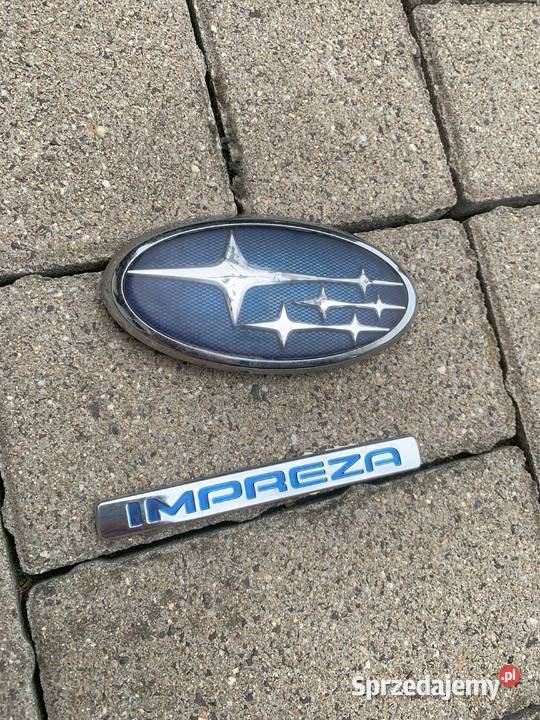 Emblematy Subaru Impreza Pleszew