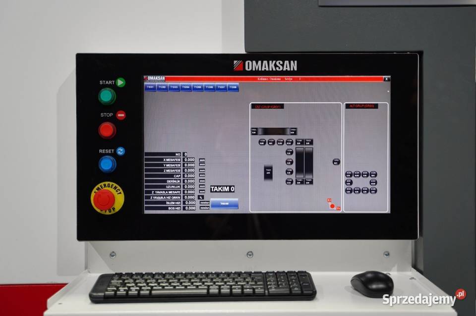 Nowa wiertarko frezarka cnc Holemaster 4000 X Produkcja Zławieś Wielka