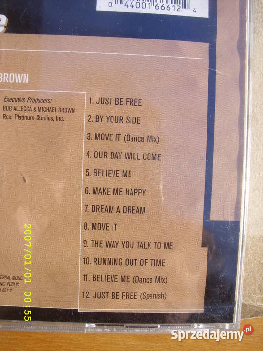CHRISTINAAQUILERA JUST BE FREE POP CD pop Wołów