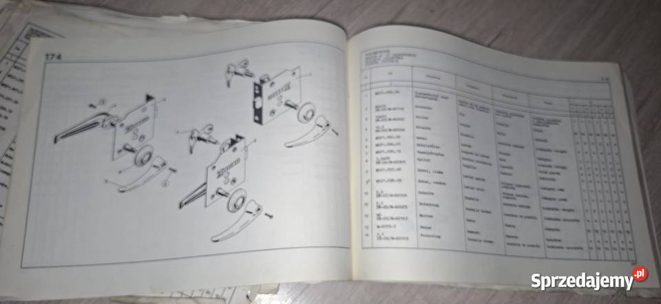STAR 200 Rzadkie zmiany do katalogu części 1986 Leszno sprzedam