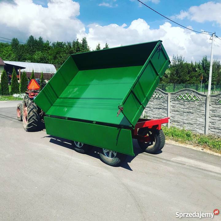 Przyczepa rolnicza kiprowana tandem 5 ton na nieuszkodzony Olkusz
