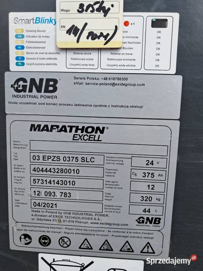 Wózek paleciak elektryczny Toyota BT 7SLL16