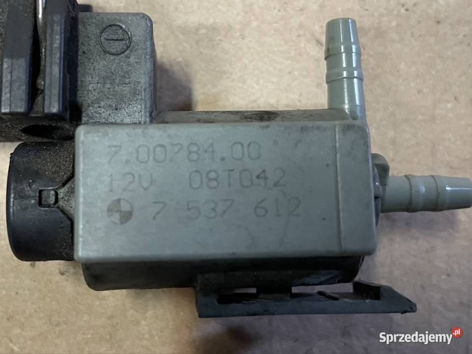 7537612 zawór podciśnienia Bmw 3 e90 e91 e92 5 Szczecin