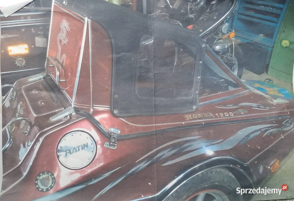 Honda Goldwing GL1200 z wózkiem bocznym 2 sztuki lubuskie Żary sprzedam