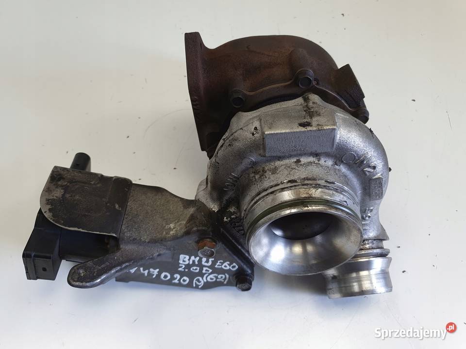 TURBOSPRĘŻARKA BMW E60 20 D turbo 8506891 lubelskie Rudka sprzedam