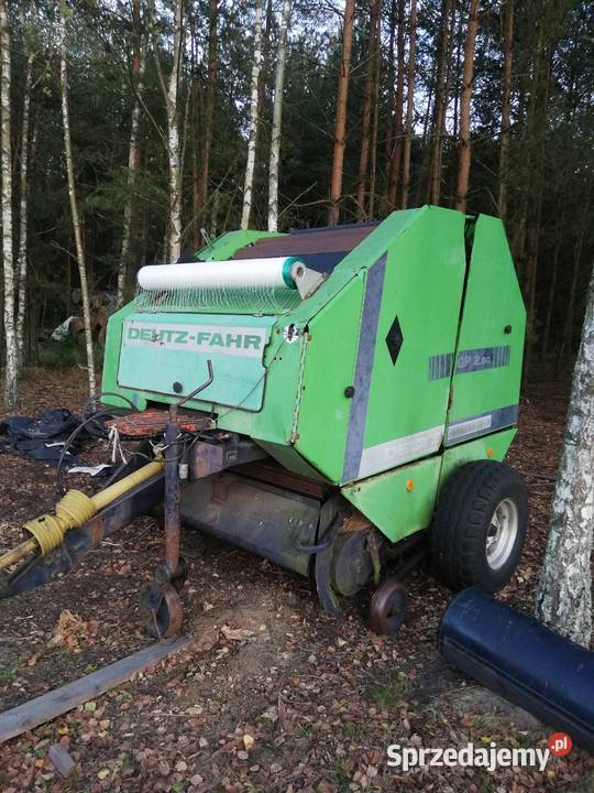 Prasa rolująca DEUTZ FAHR na siatke Nisko