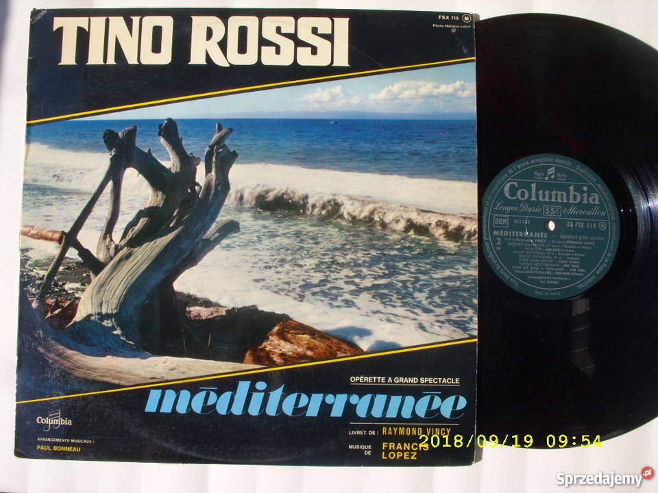 Klasyczna Tino Rossi Mediterranee Lp Winyl Wo W Sprzedajemy Pl