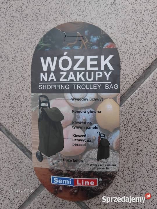 Wózek zakupowy Khaki Piaseczno sprzedam