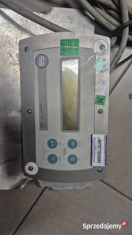 Miernik wagowy jednostka wazaca We2108 HBM Piotrków Trybunalski