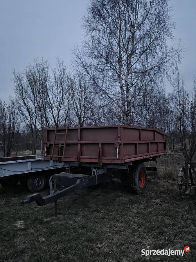 Przyczepa do ciągnika z kiprem Kozłów