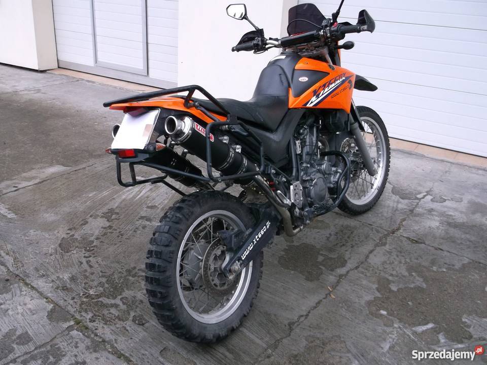 HUZAR EXHAUST wydech tłumik OWAL Yamaha XT 660