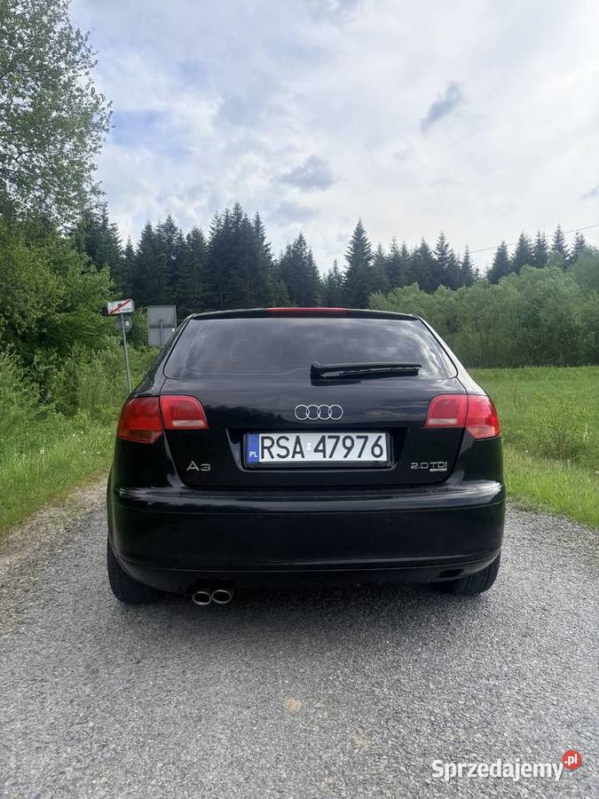Audi A3 8P 20 TDI quattro Rok produkcji 2006